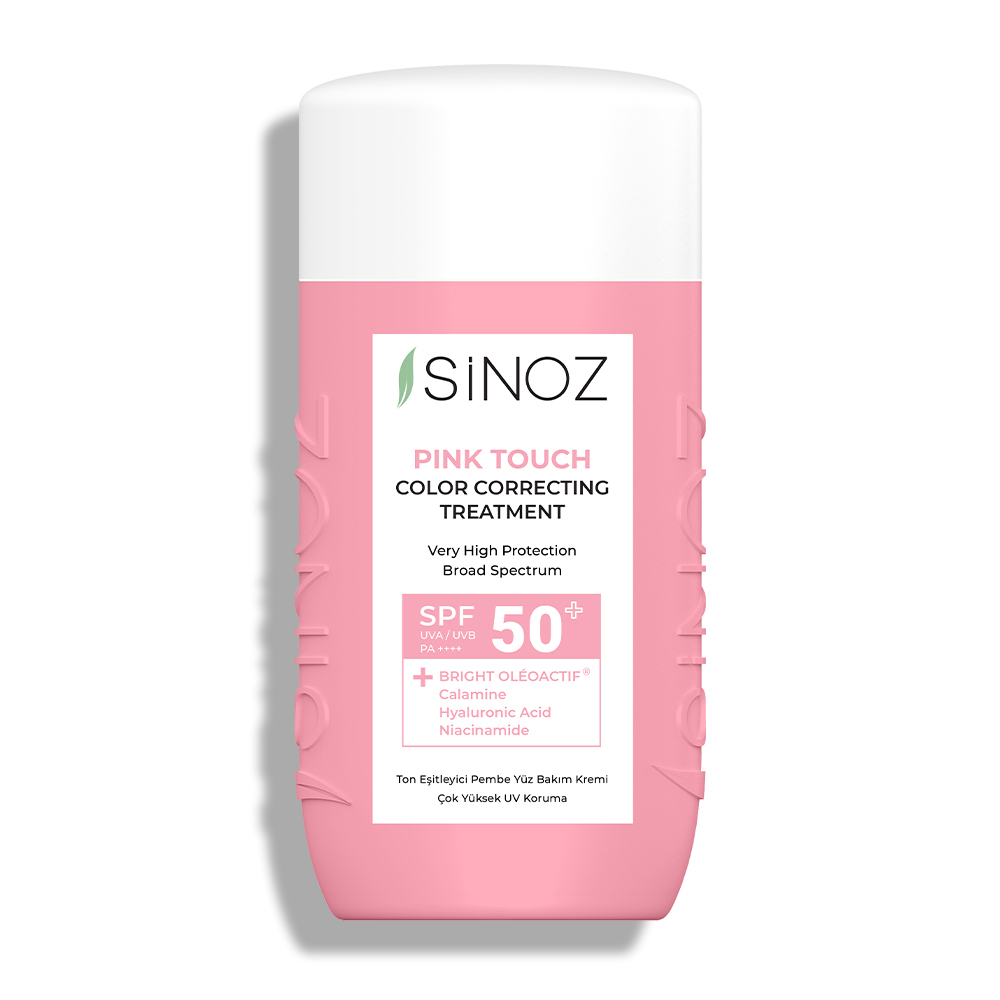 Pink Touch Instant Tone Evening Pink Face Care Cream Spf50 - Mineral Sun Filters 50ml